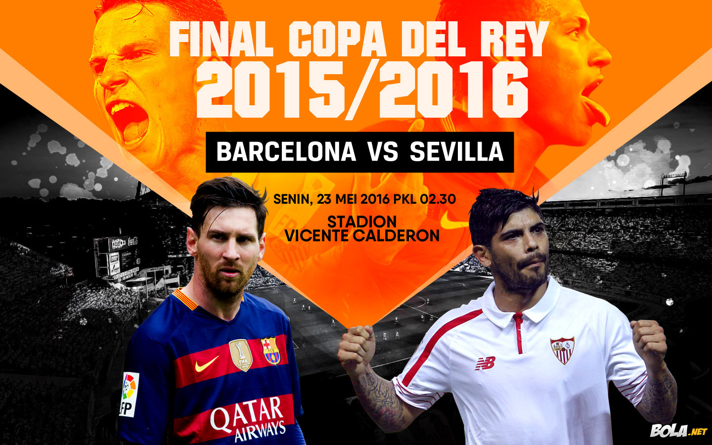 Deskripsi : Wallpaper Final Copa Del Rey 2015/2016, size: 1440x900