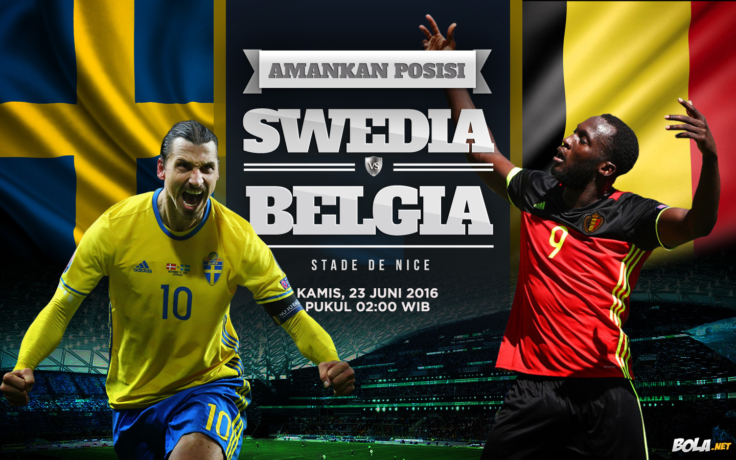 Deskripsi : Wallpaper Swedia Vs Belgia, size: 1440x900