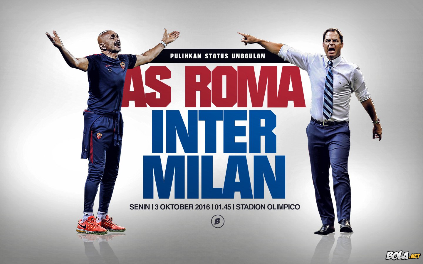Deskripsi : Wallpaper As Roma Vs Inter Milan, size: 1440x900