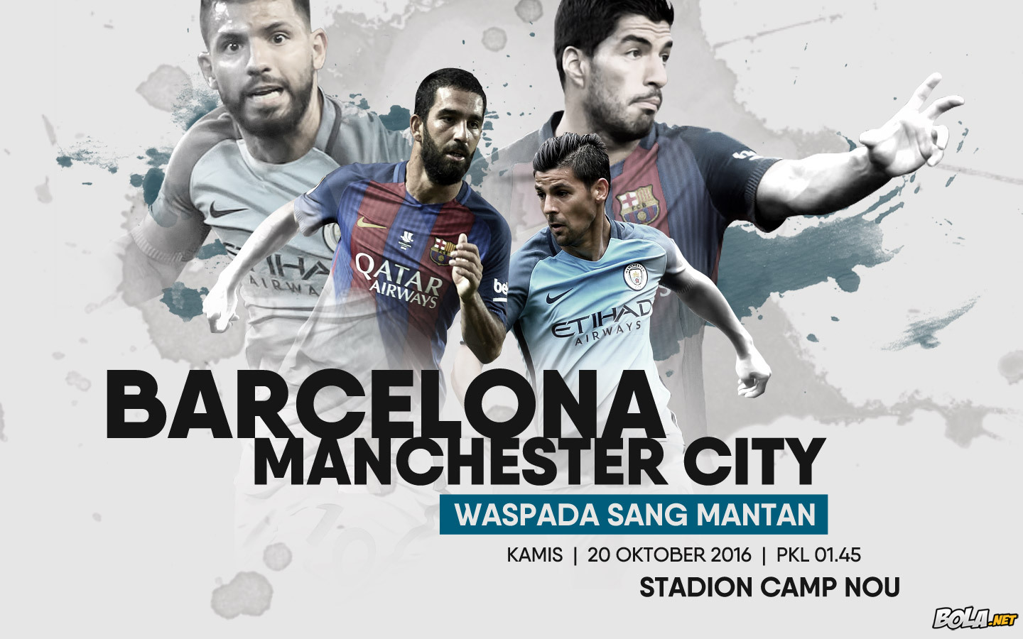 Deskripsi : Wallpaper Barcelona Vs Manchester City, size: 1440x900