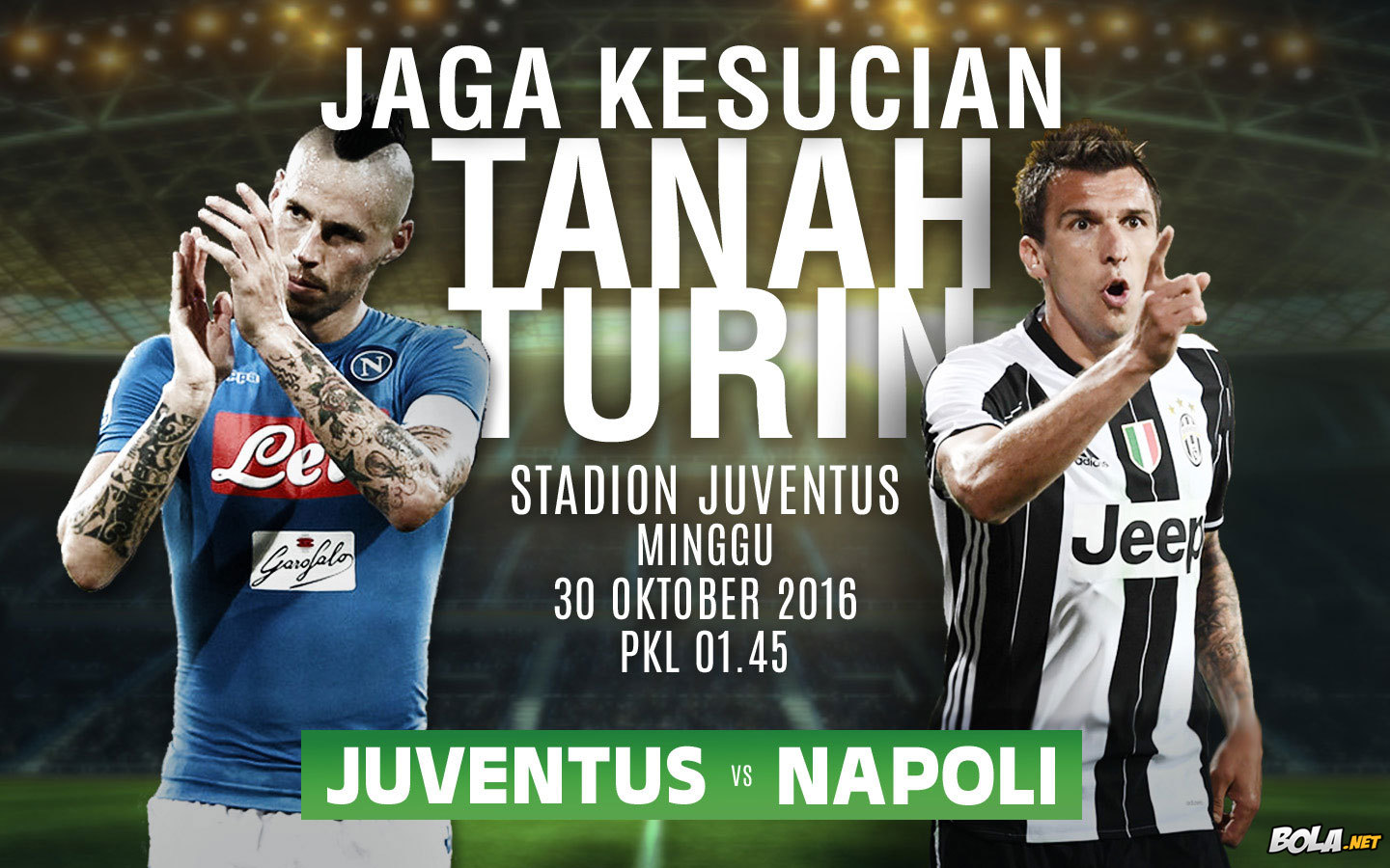 Deskripsi : Wallpaper Juventus Vs Napoli, size: 1440x900