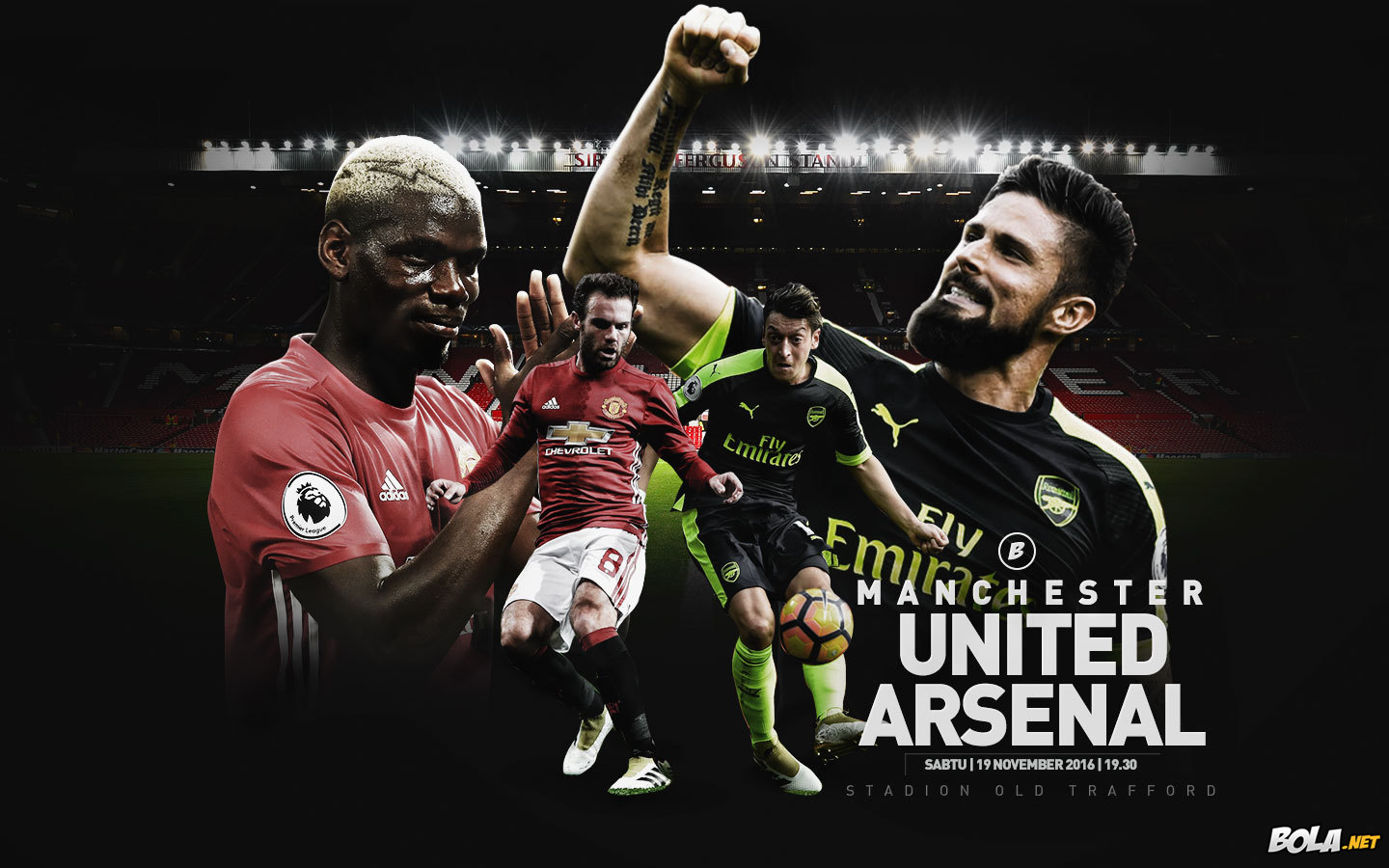 Deskripsi : Wallpaper Manchester United Vs Arsenal, size: 1440x900