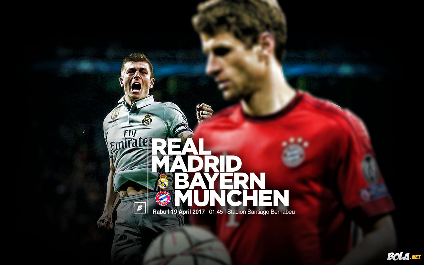 Deskripsi : Wallpaper Real Madrid Vs Bayern Munchen, size: 1440x900