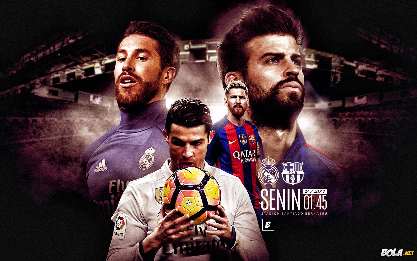 Deskripsi : Wallpaper Real Madrid Vs Barcelona, size: 1440x900