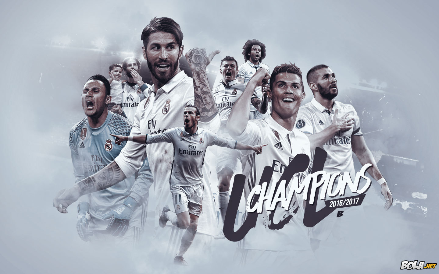 Deskripsi : Wallpaper Real Madrid, Ucl Champions 2017, size: 1440x900