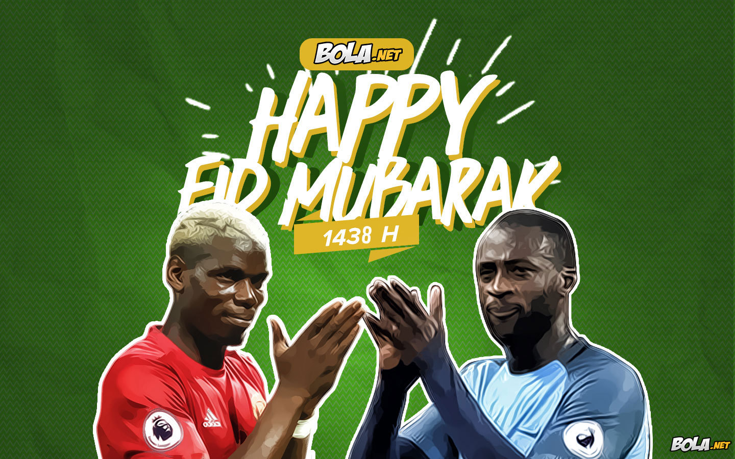 Deskripsi : Wallpaper Happy Eid Mubarak 1838 H, size: 1440x900