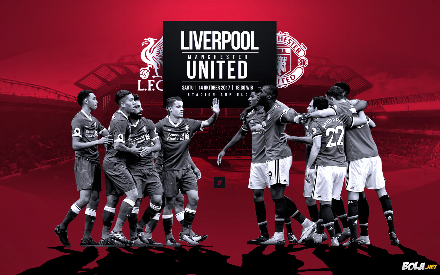 Deskripsi : Wallpaper Liverpool Vs Manchester United, size: 1440x900