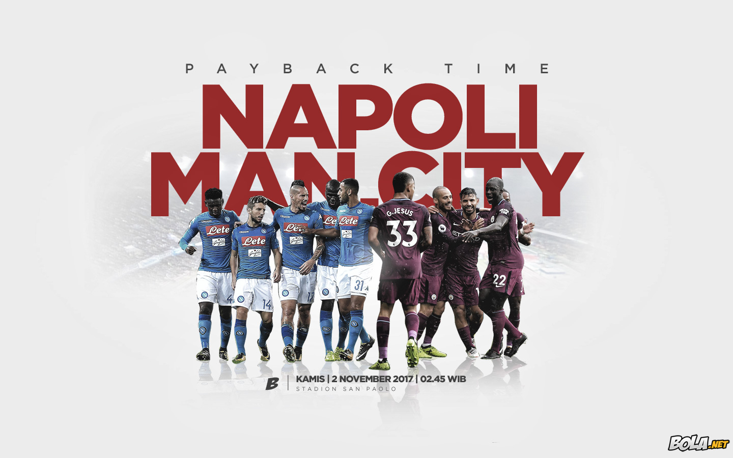 Deskripsi : Wallpaper Napoli Vs Manchester City, size: 1440x900
