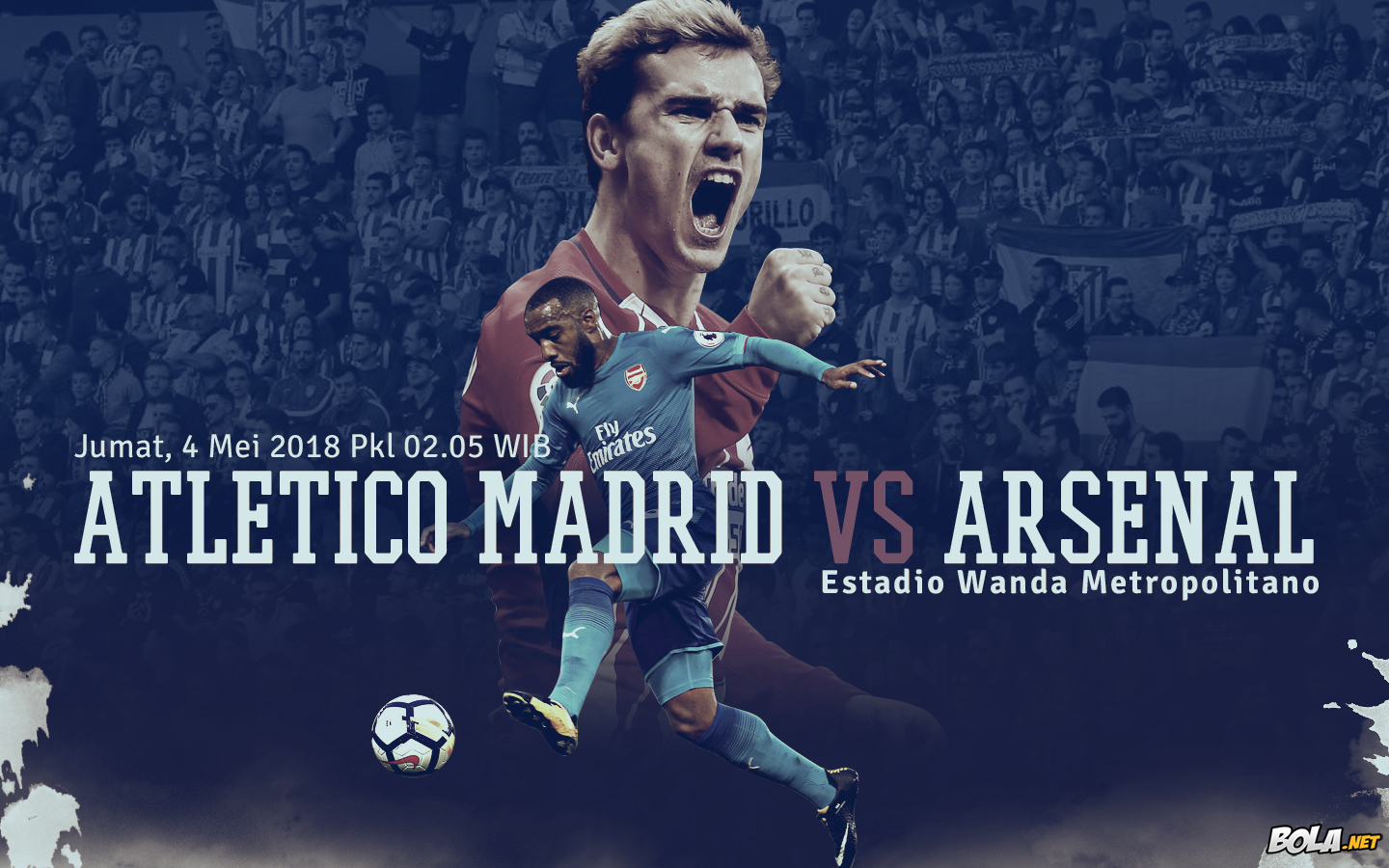 Deskripsi : Wallpaper Atletico Madrid Vs Arsenal, size: 1440x900