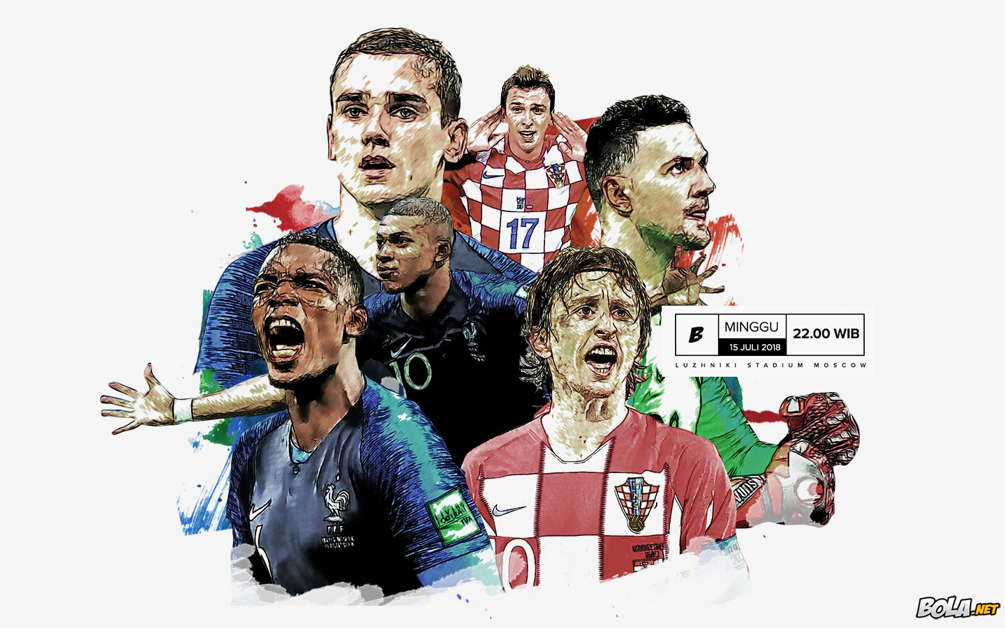 Deskripsi : Wallpaper Final Piala Dunia 2018, Prancis , size: 1440x900