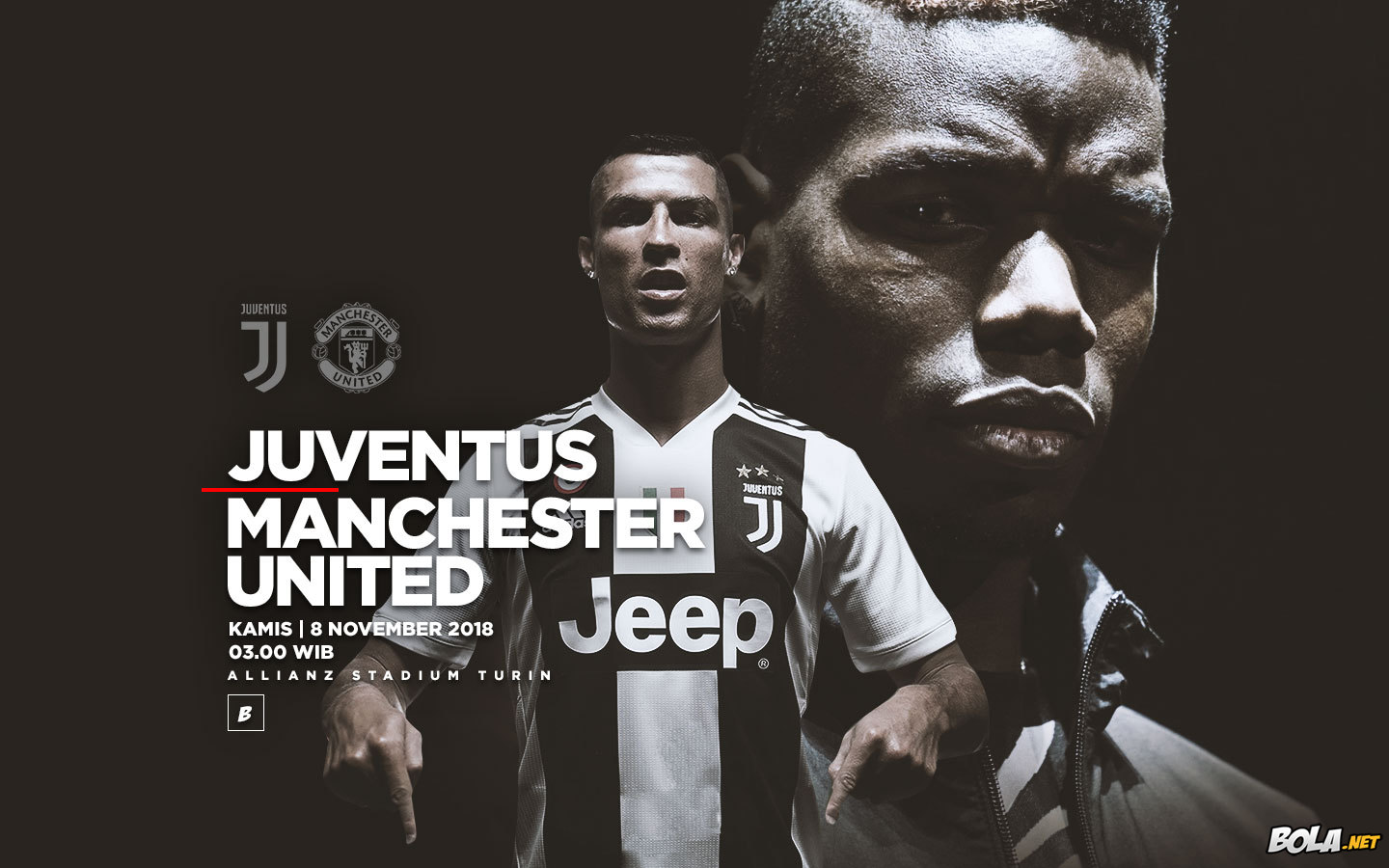 Deskripsi : Wallpaper Juventus Vs Manchester United, size: 1440x900