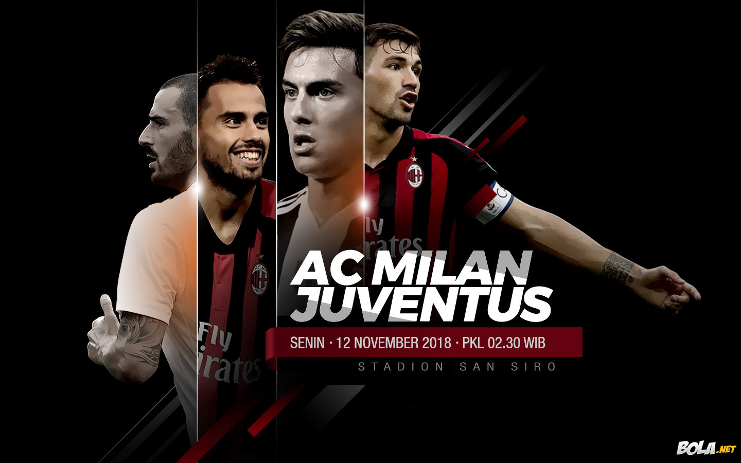 Deskripsi : Wallpaper Ac Milan Vs Juventus, size: 1440x900