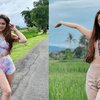 7 Potret Adu Gaya Celine Evangelista dan Natasha Wilona yang Sama Memesonanya!
