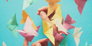 Cara Membuat Kupu Kupu Dari Kertas Origami Yang Mudah Dan Simple Untuk Hiasan Dinding Di Rumah Diadona Id