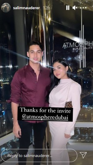 Mulai Buka Bukaan Salim Nauderer Unggah Foto Bareng Rachel Vennya Di Dubai Diadona Id