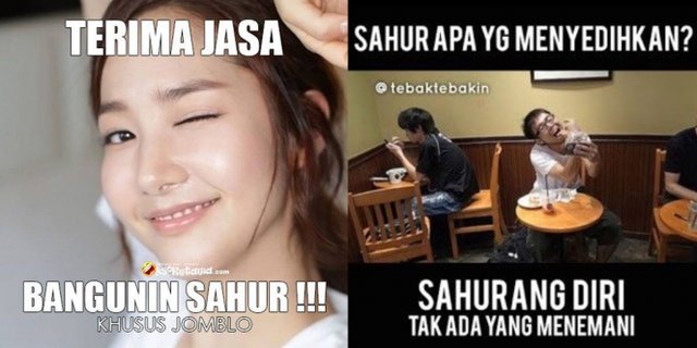 10 Meme Kocak Jomblo Sahur Yang Bakal Bikin Puasamu Dipenuhi Gelak Tawa