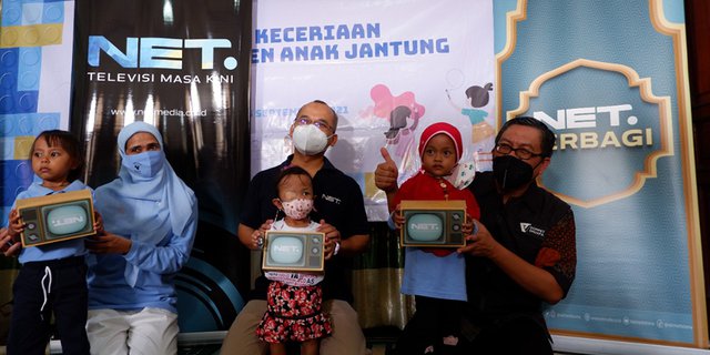 Serunya Perayaan Hari Jantung Sedunia oleh NET, Dompet Dhuafa dan KKJB bersama Anak-Anak Penyintas