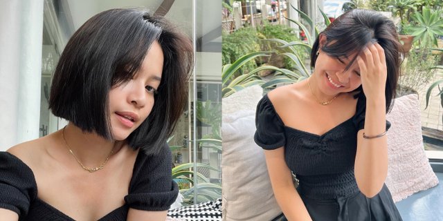 5 Potret Terbaru Hanggini dengan Gaya Rambut Baru yang Super Pendek