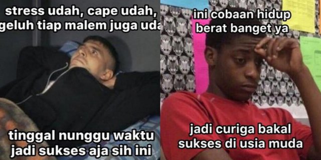 Kumpulan Meme Kocak Orang Pengin Sukses Ini Malah Bikin Mikir Keras