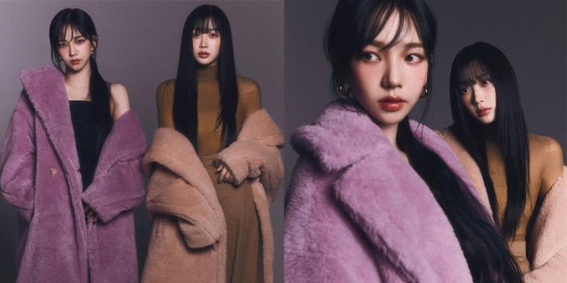 6 Potret Karina dan Giselle aespa di Majalah Harper's Bazaar Korea