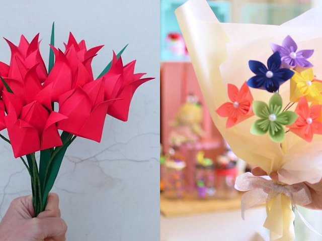 Cara Membuat Bunga Dari Kertas Origami Yang Gampang Buat Dicoba Diadona Id