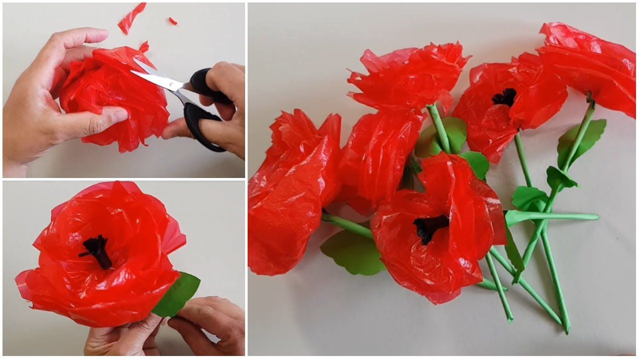 Cara  Membuat  Bunga  dari  Plastik Bekas yang Mudah dan 