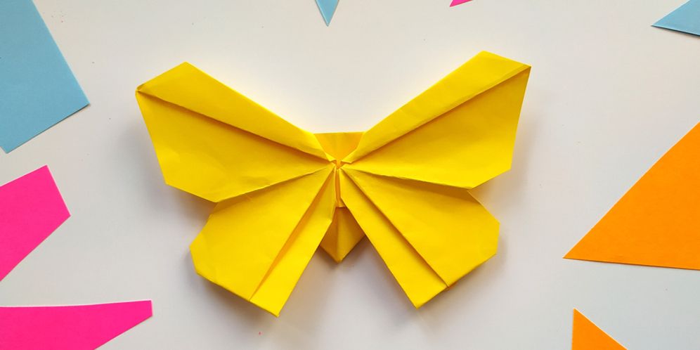  Cara Membuat Kupu Kupu dari Kertas Origami  yang Mudah dan 