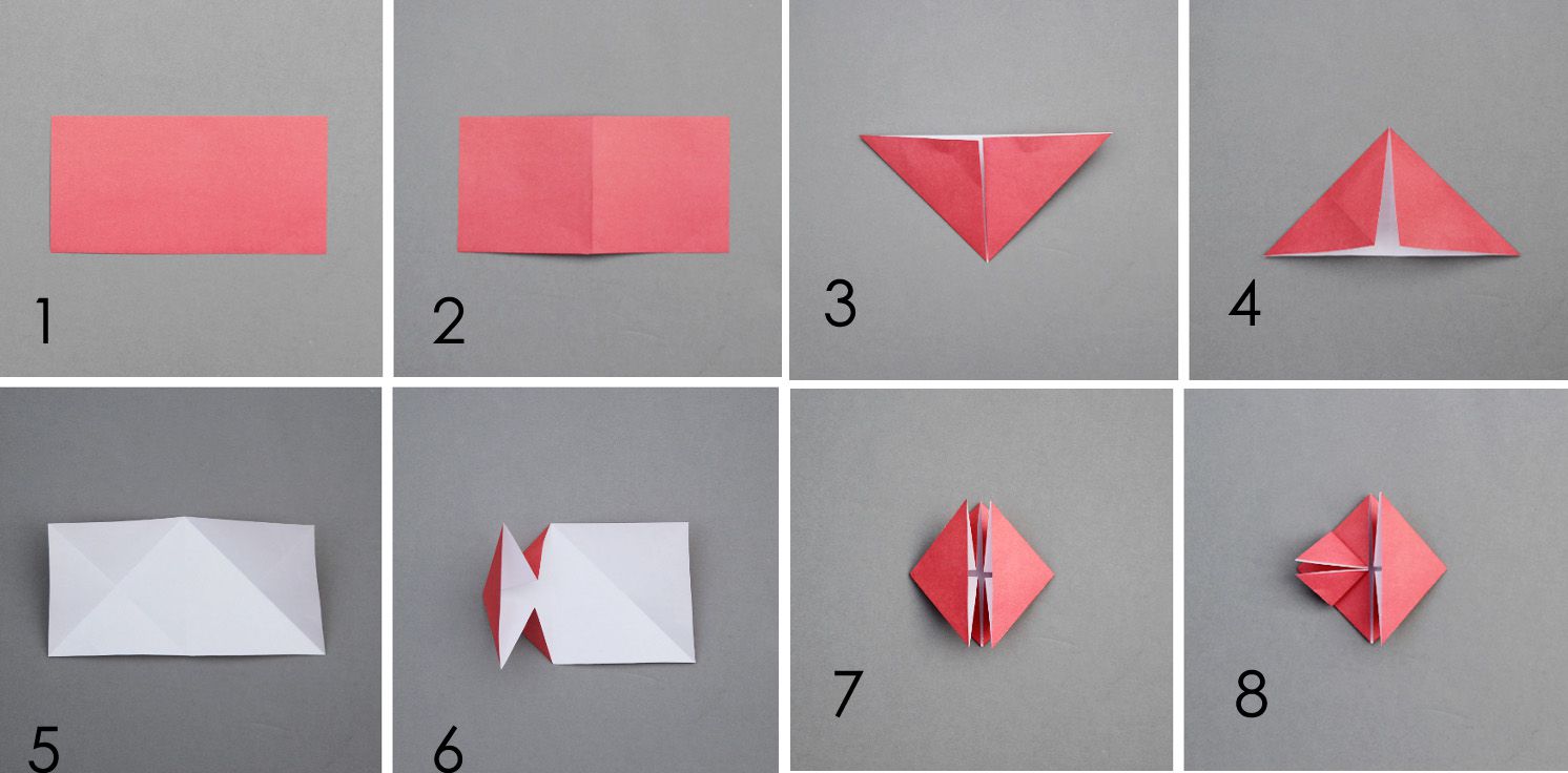  Cara  Membuat  Origami  Love  3D Mudah dan Hasilnya Cantik 