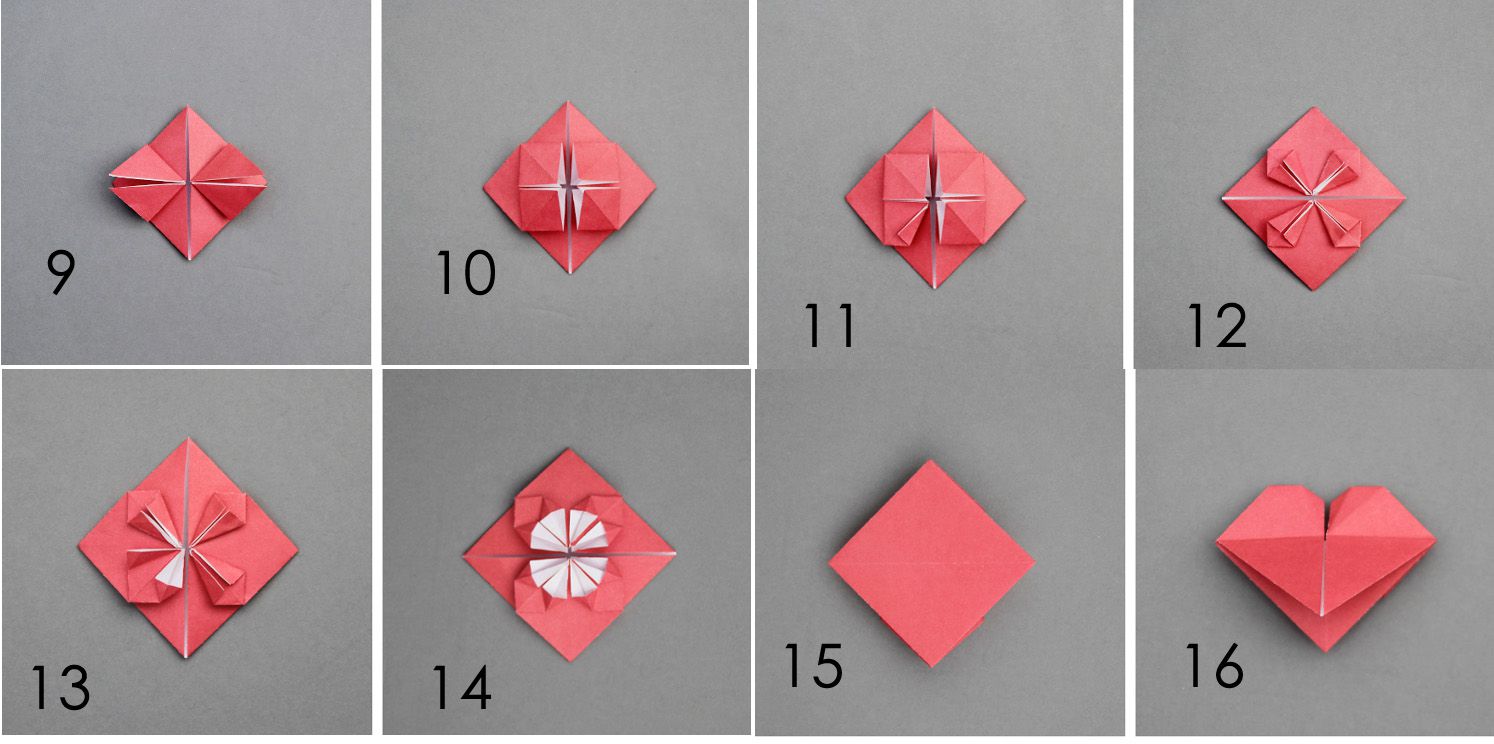  Cara Membuat Origami Love 3D  Mudah dan Hasilnya Cantik 
