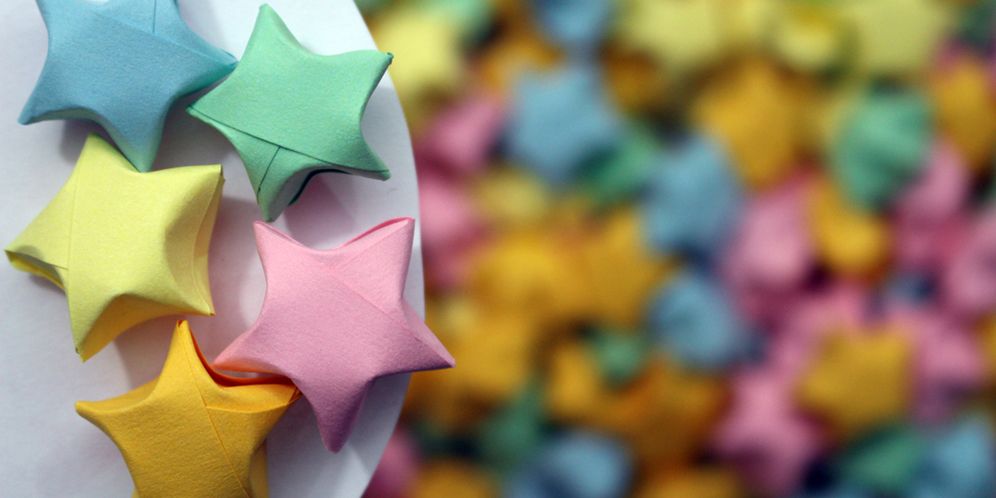 Cara Membuat Origami Bintang  dengan Mudah Cocok untuk 