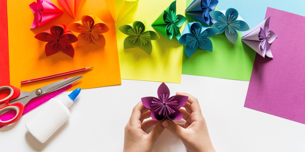 Cara Membuat Origami Burung Kupu Kupu Dan Bunga Untuk Hiasan