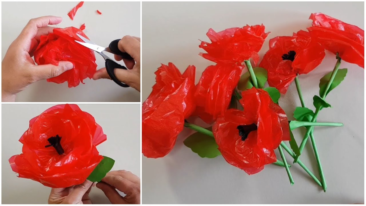 Cara Membuat Bunga Dari Plastik Bekas Yang Mudah Dan Hasilnya Aesthetic Banget Diadona Id