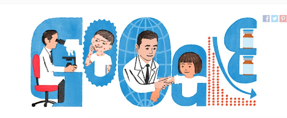 Google Doodle Dr Michiaki Takahasi