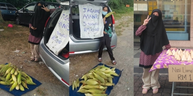 Demi Nafkahi 6 Anak, Ibu Hamil Ini Rela Berjualan Jagung Setelah Ditinggal Suami Tanpa Kabar