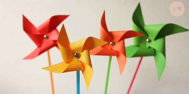 Cara Membuat Kincir Angin dari Kertas dan Botol Plastik, Bakal Jadi Mainan Favorit si Kecil nih!