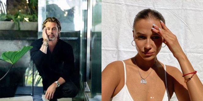 Brad Pitt Dikabarkan Gandeng Pacar Baru, Nicole Poturalski Ternyata