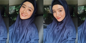 10 Potret Febby Rastanty Kenakan Hijab, Lihatnya Bikin Hati Adem!