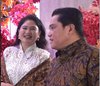 Erick Thohir dan istri