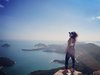 Pendaki Indonesia Ida Serena Purwatig di High Junk Peak