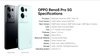 Spesifikasi OPPO Reno8 Pro 5G