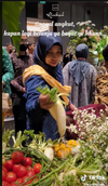 Pernikahan Rasa Pasar Rakyat, Tamu Boleh Ambil Sayuran yang Diinginkan