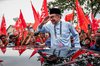 Anwar Ibrahim saaat kampanye untuk Pakatan Harapan