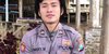 8 Potret Bripda Ongky Mahardika, Polisi Tampan di Tengah Demo Omnibus Law