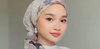 Turban Elegan dari Hijab Square Pattern, Cocok untuk Acara Formal