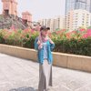 Intip 8 Gaya Hijab Ayana Moon, Mualaf Asal Korea