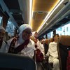 FOTO: Jemaah Haji Indonesi Bergerak ke Mekah
