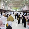 FOTO: Masjidil Haram Mulai Dipadati Jemaah Haji
