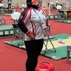 Pesona Nurul Akmal, Atlet Angkat Besi Saat Berhijab