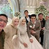Gaya 10 Seleb di Resepsi Pernikahan Ria Ricis, Dandanan Ayu Ting Ting Bikin Melongo!