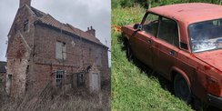 Ditemukan Rumah Tua Penuh Mobil Antik dan Ada Helikopter, Pemiliknya Misterius